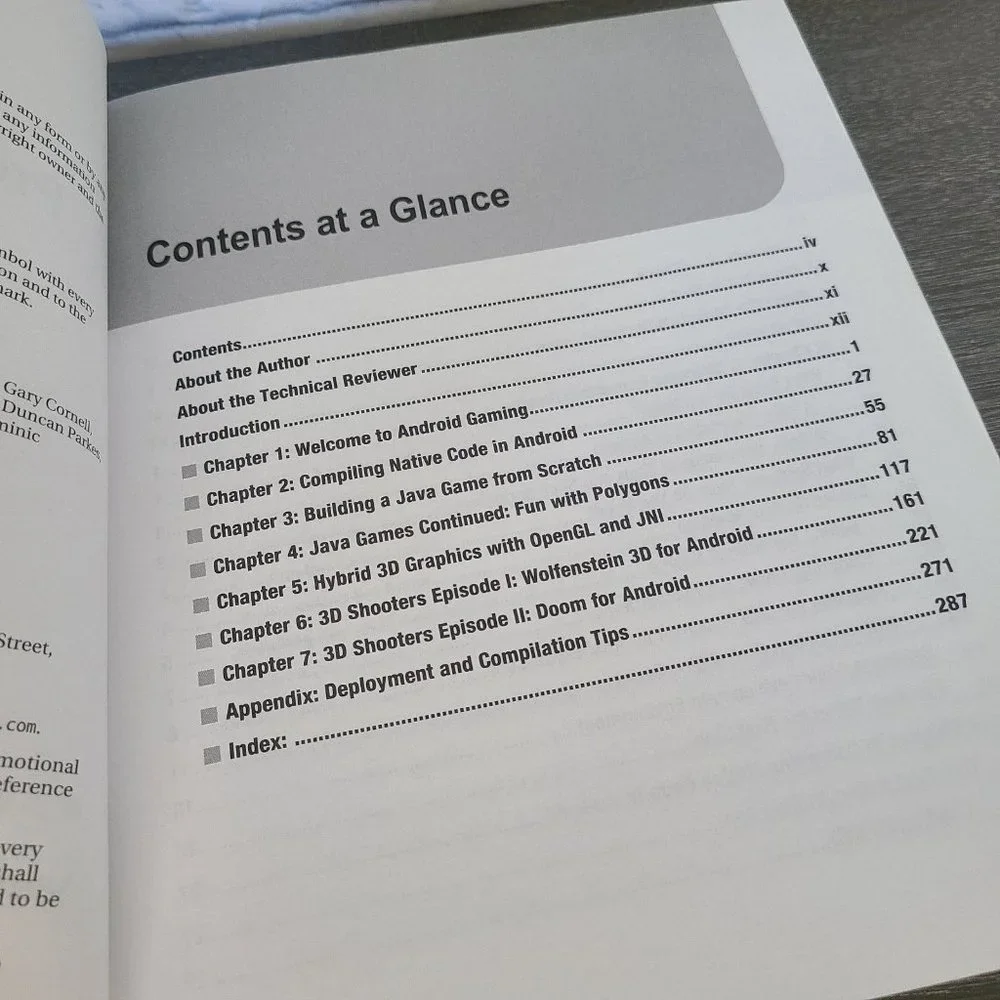Pro Android Games Computer Code Book Vladimir Silva - Picture 6 of 7